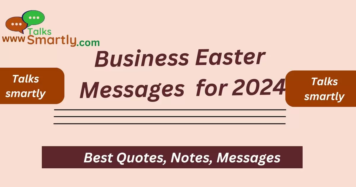 Business Easter Messages