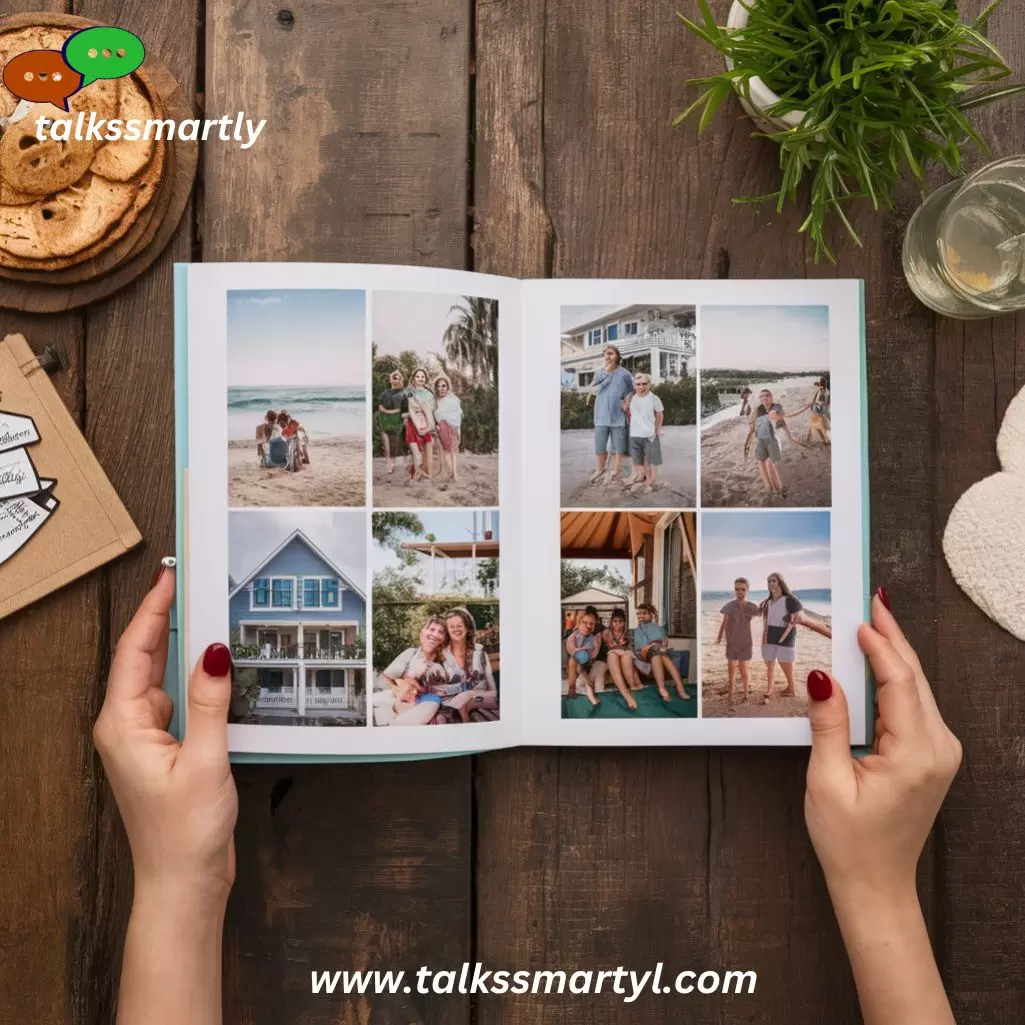 Create a photo album filled with memories