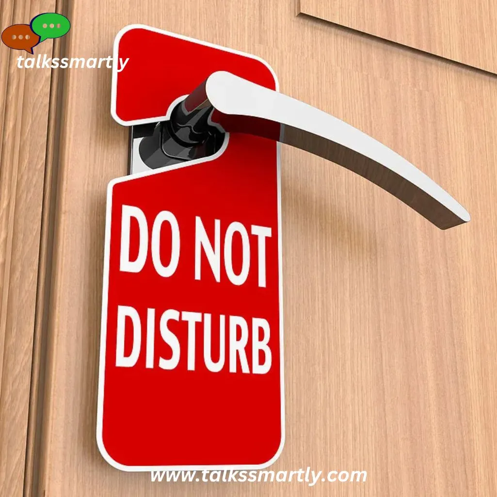 Do not disturb