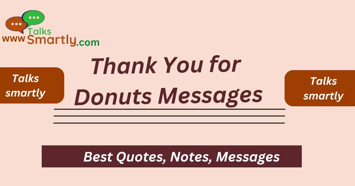 For Donuts Messages