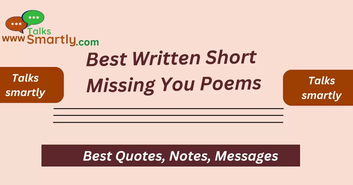 Missing You Poems