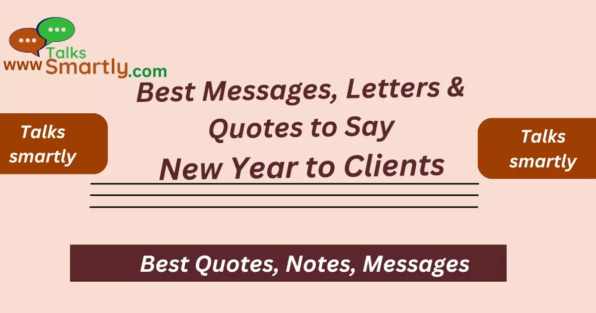 . New Year to Clients