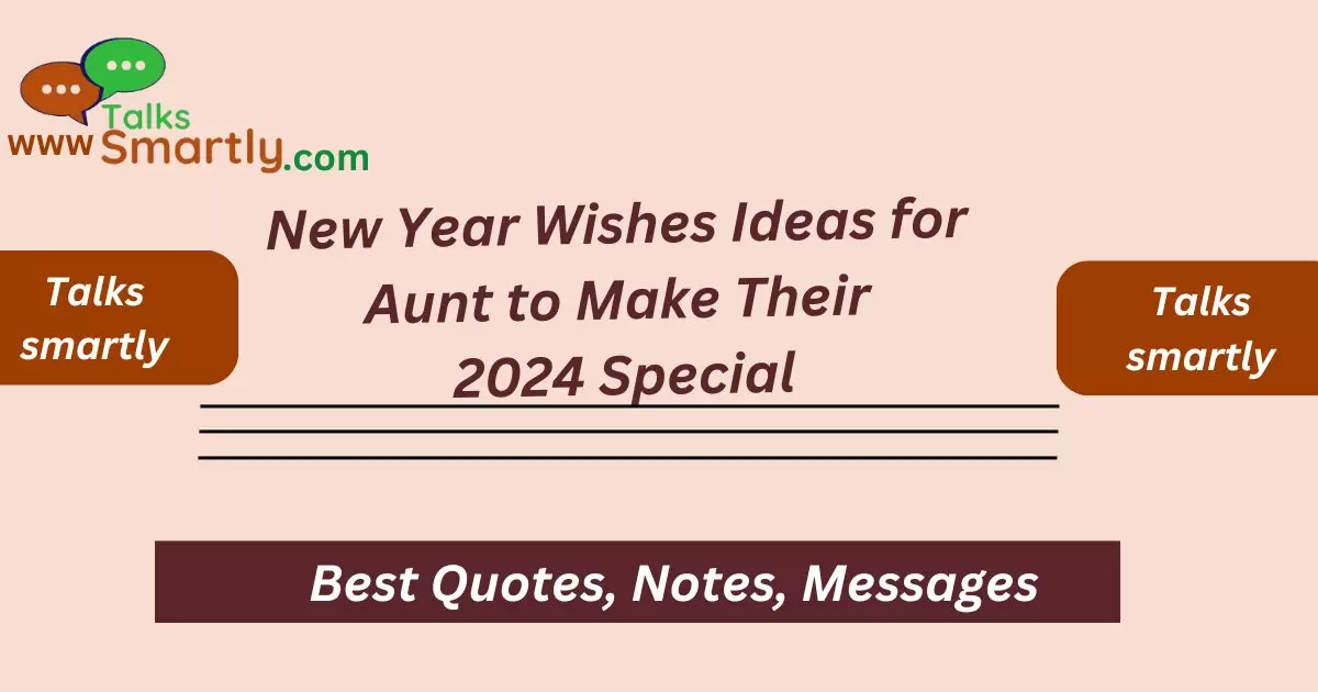 New Year Wishes Ideas for Aunt