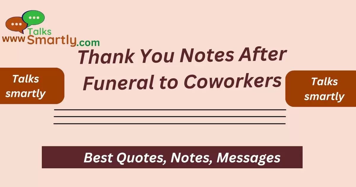 Notes After Funeral