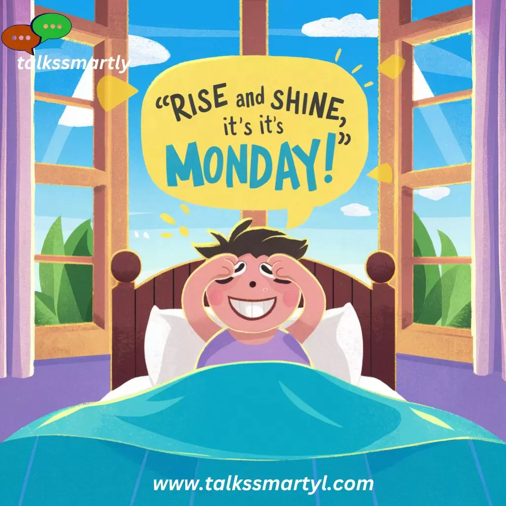 Rise and shine, it's Monday