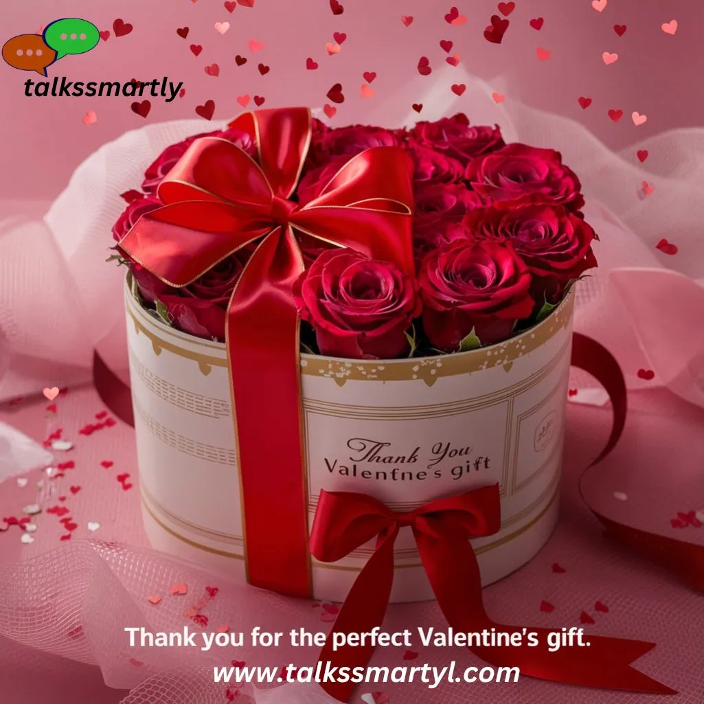 Thank you for the perfect Valentine's gift." - Unknown