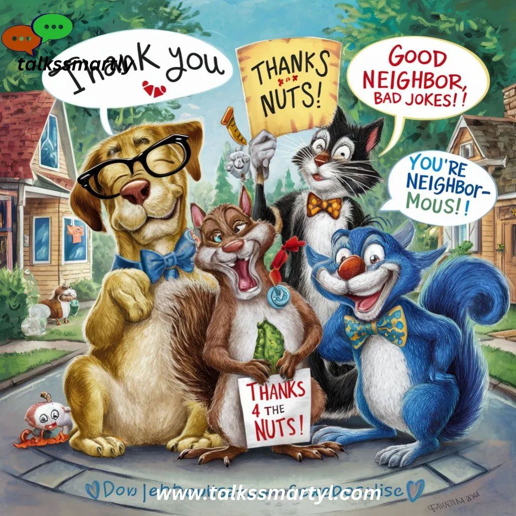  Thank You to Good Neighbor Funny Quotes