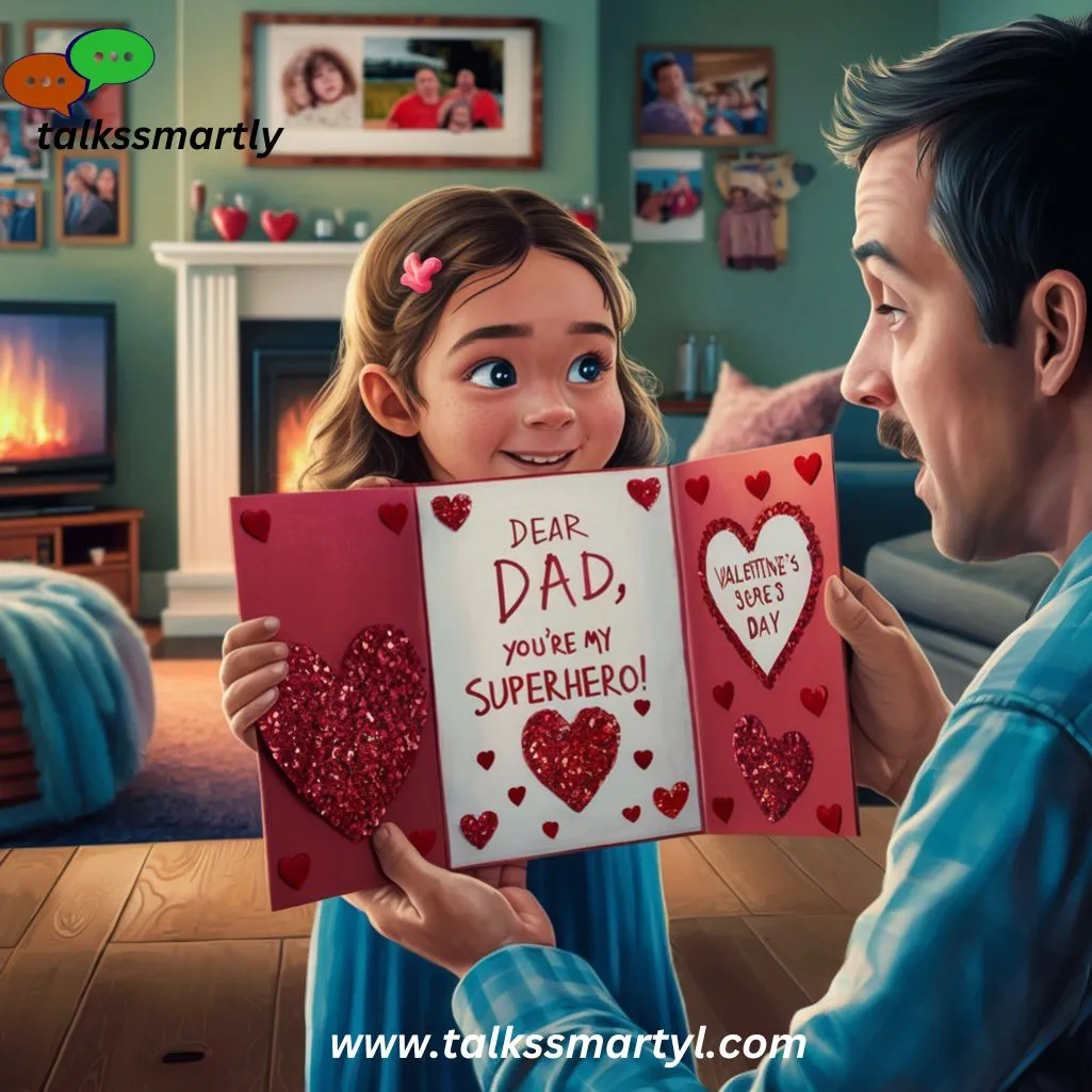 Valentine’s Day Wishes for Father from Daughter