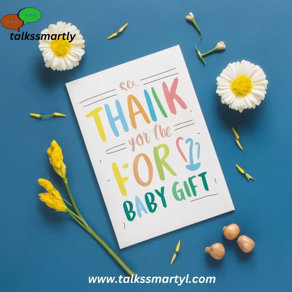 Ways to Say Thank You for the Baby Gift