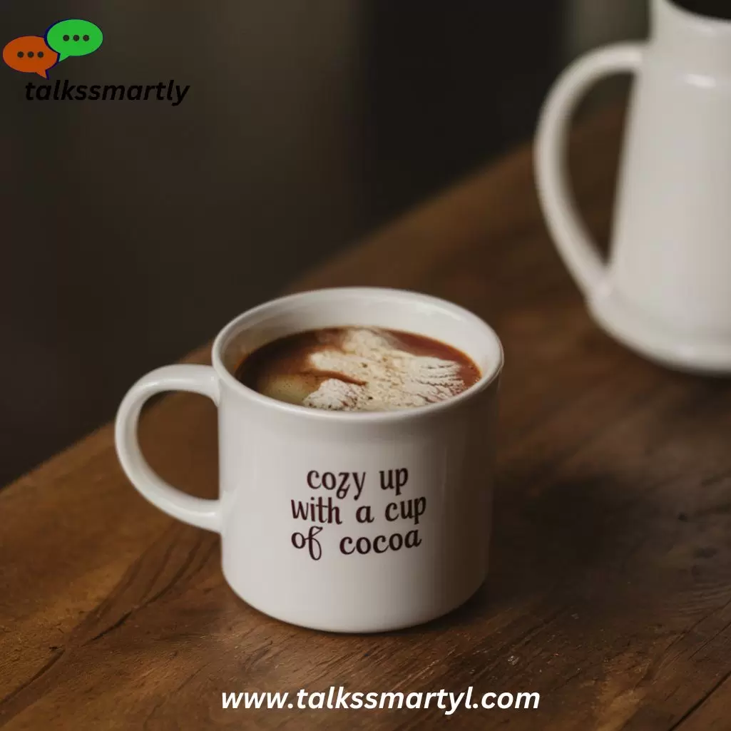 Cozy up with a cup of cocoa.