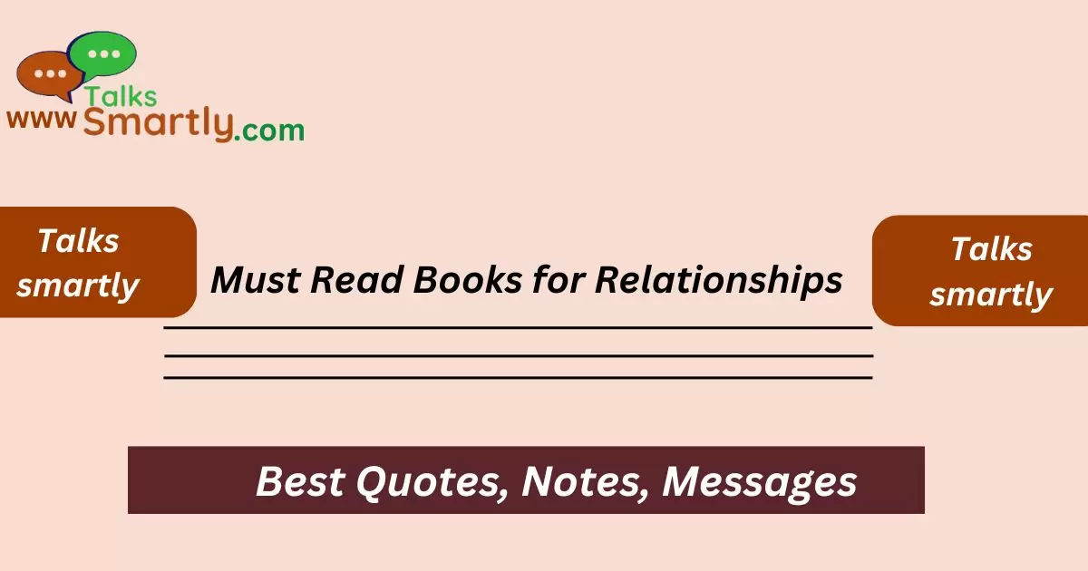 Must Read Books for Relationships