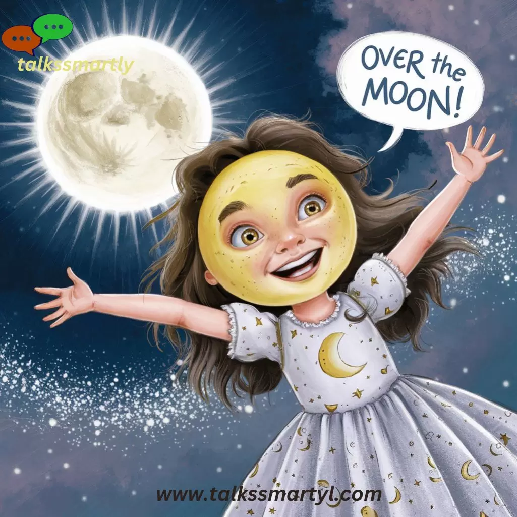 “Over the moon!”