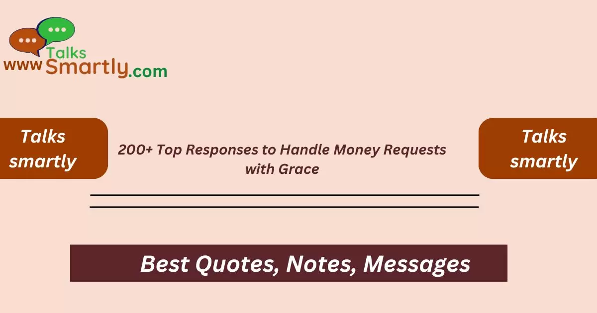 Handle Money Requests with Grace