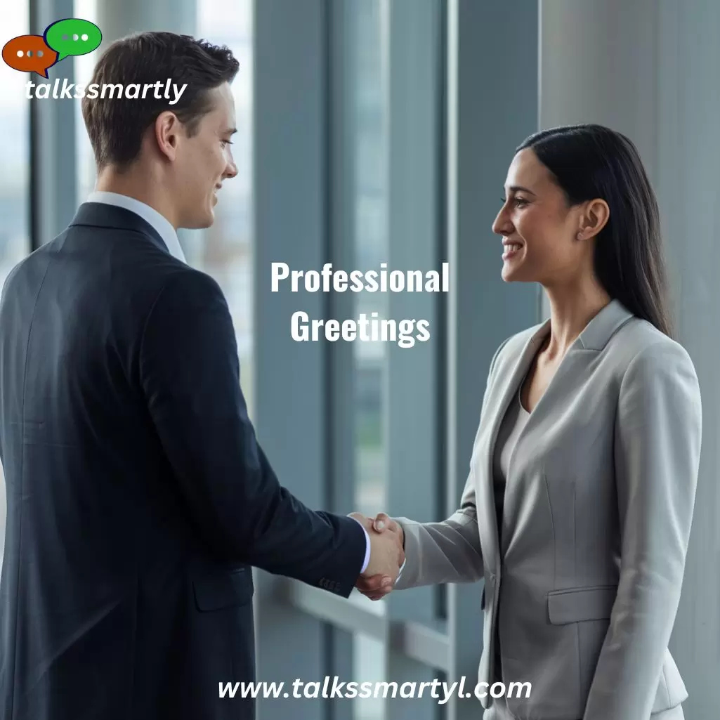 Professional Greetings