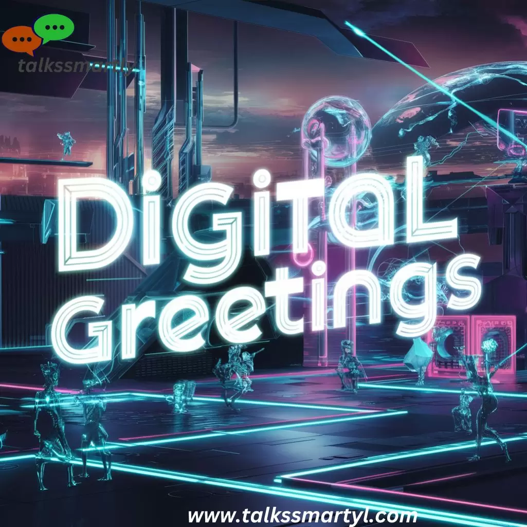 Tech-inspired and Digital Greetings