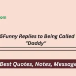 Being Called "Daddy"