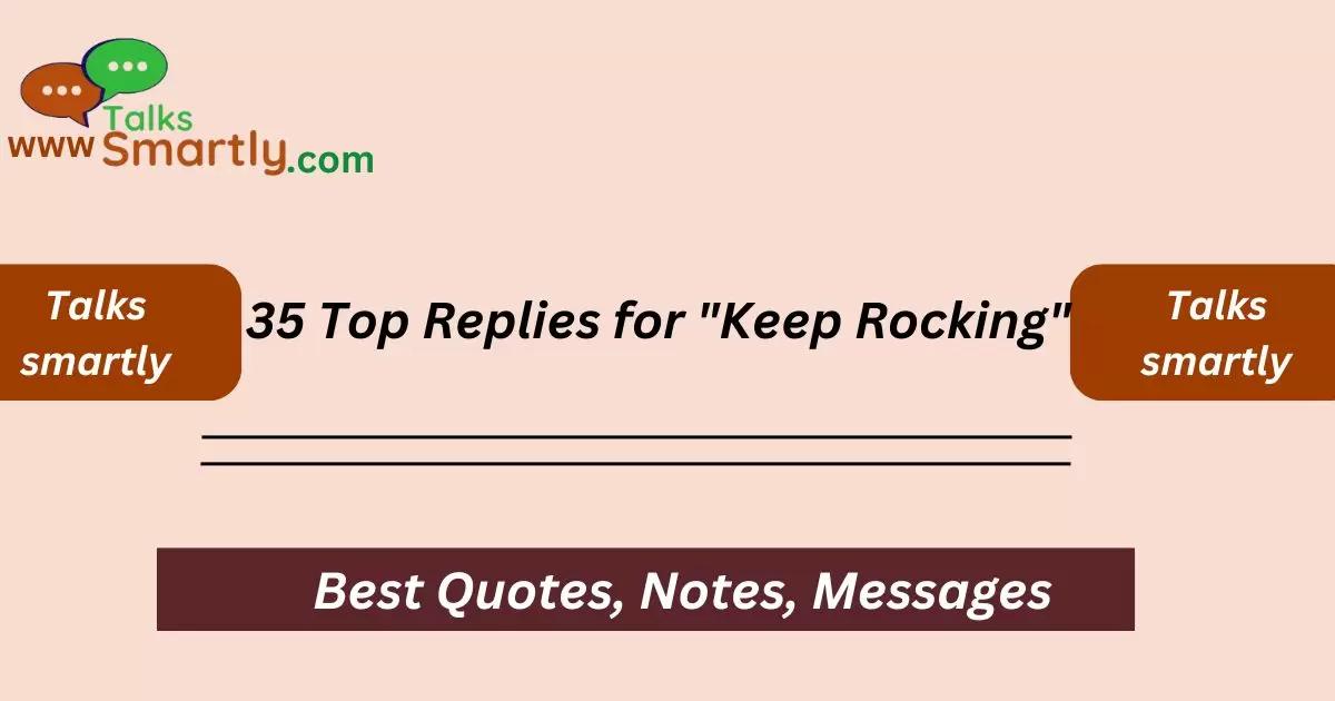 Keep Rocking