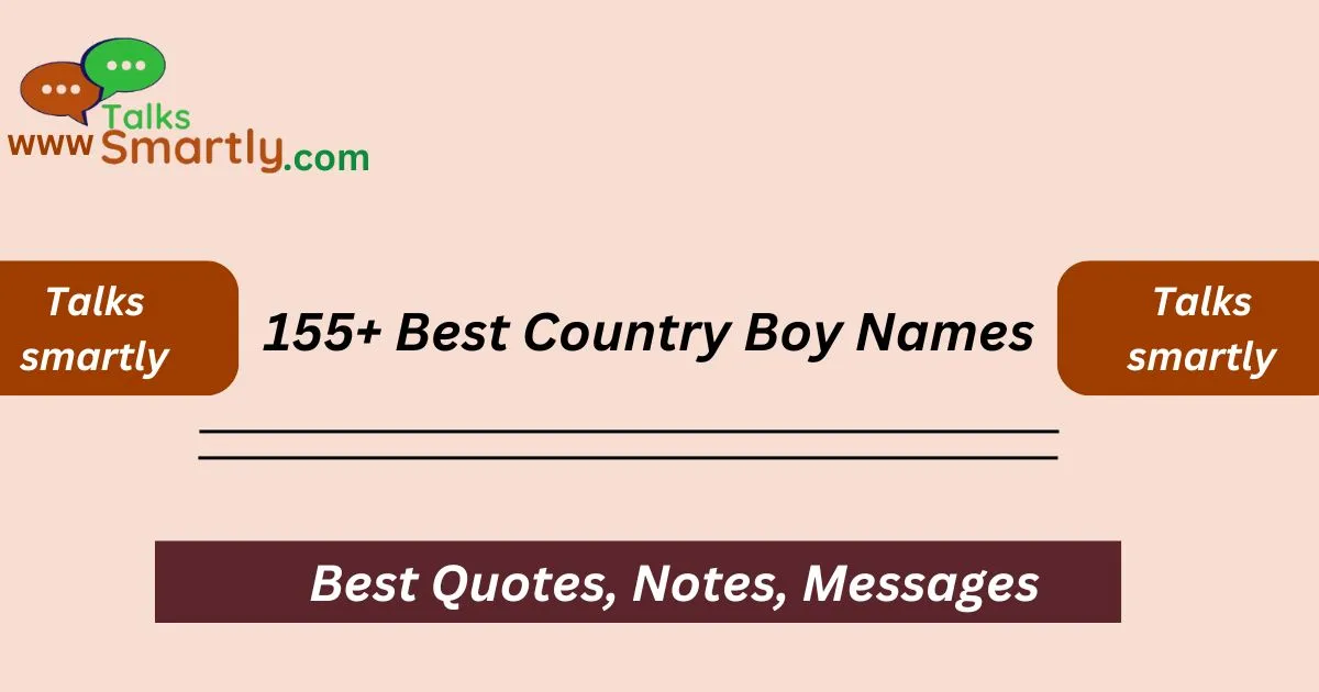 Best Country Boy Names