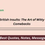 British Insults