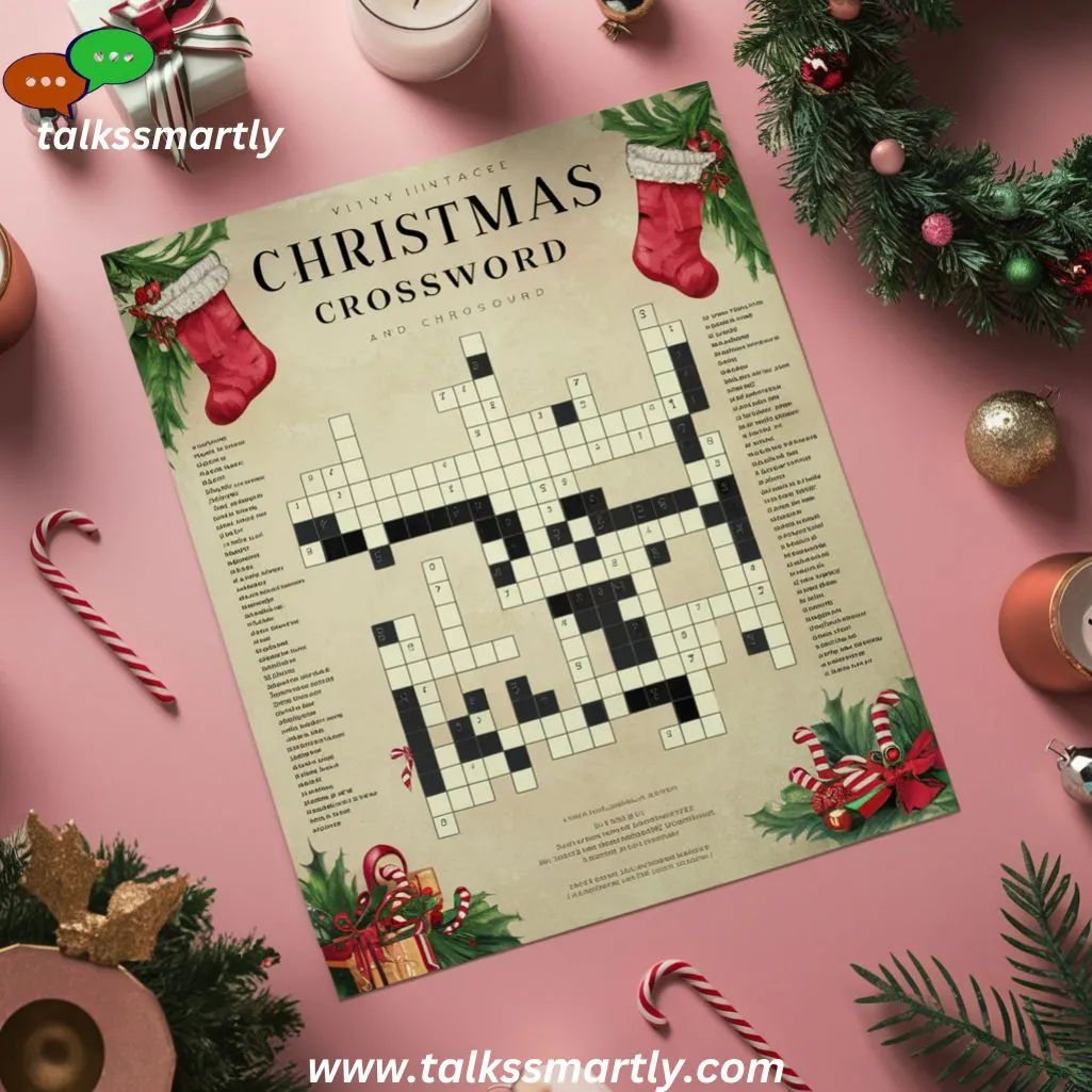 Christmas crossword puzzle 