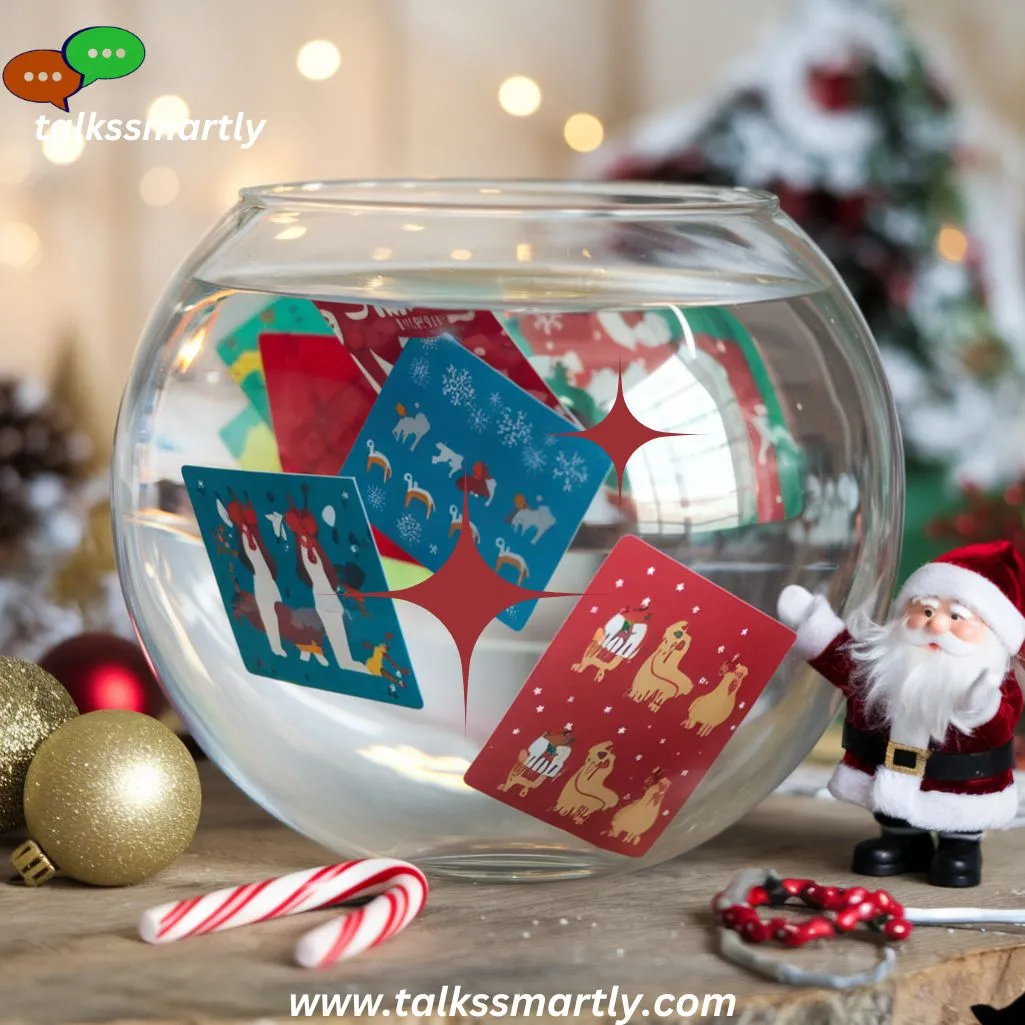 Festive fishbowl game 