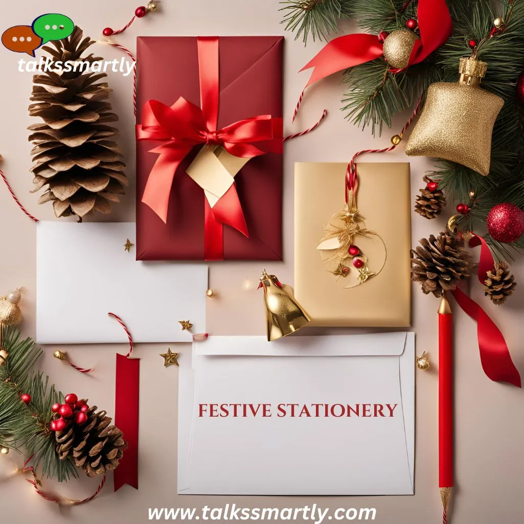 festive stationery