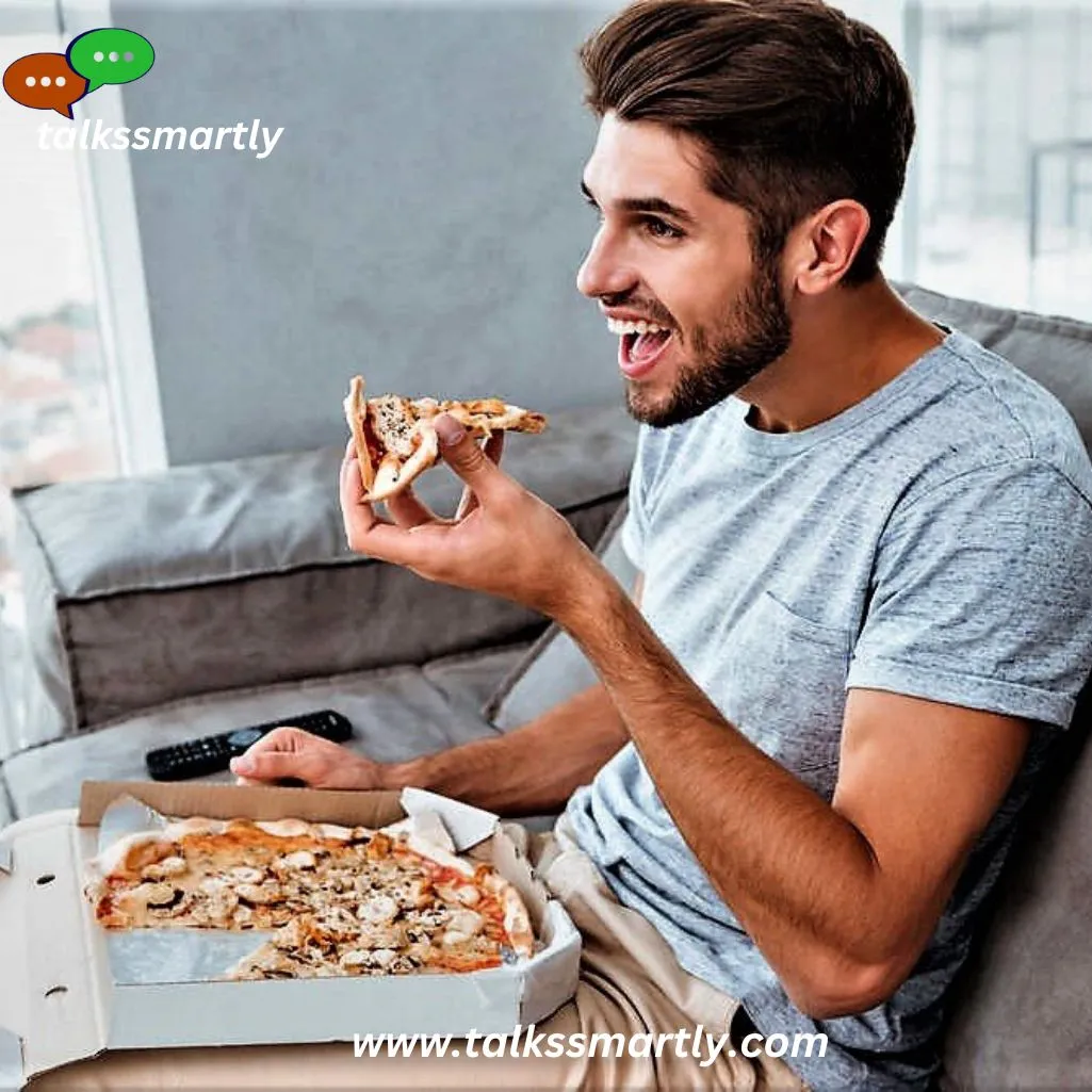 pizza eating technique