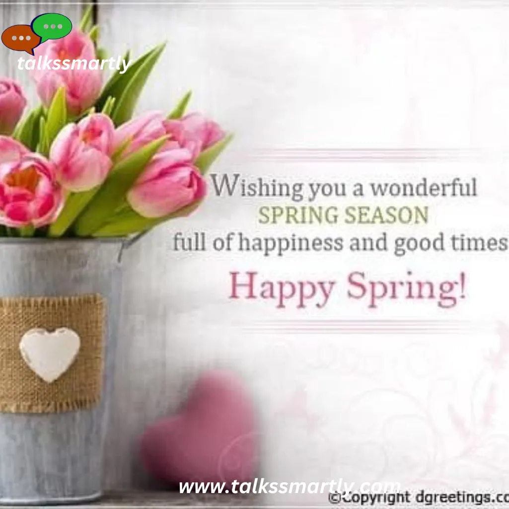 Wishing you a spring 