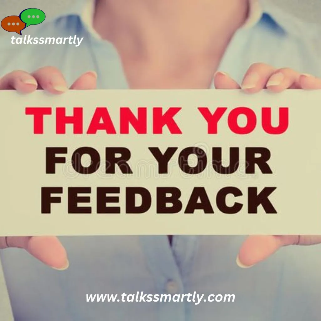 your feedback