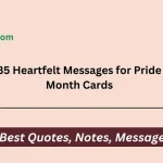 Heartfelt Messages for Pride Month Cards