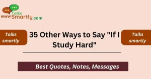 Other Ways to Say "If I Study Hard"